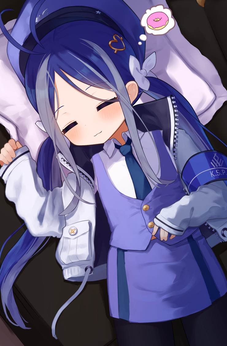 碧蓝档案, 合欢垣吹雪, sleep, 萝莉, Blue Archive 1000+ bookmarks