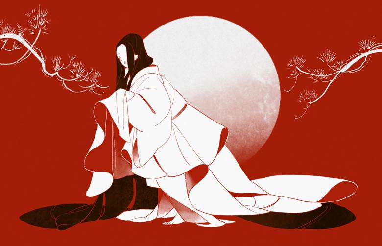 和风, 原创, 和服, 女孩子, very long hair, very long black hair, 原创1000users加入书籤