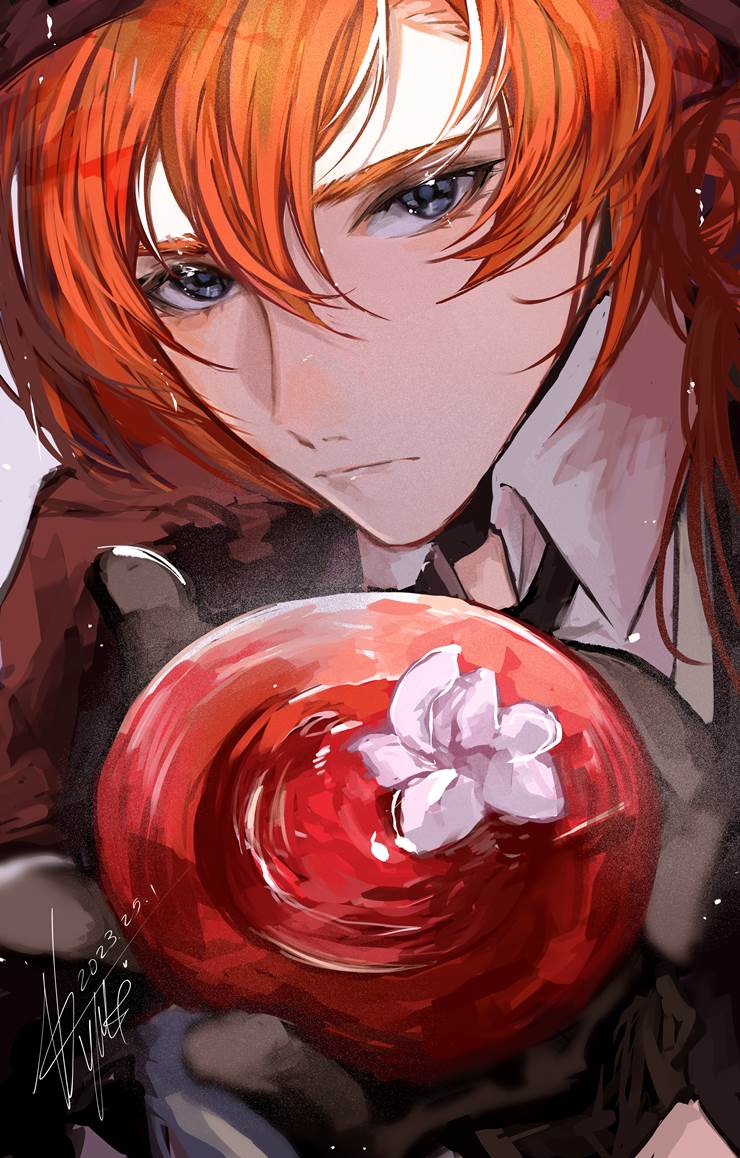 ChūyaNakahara插画师√A的中原中也插画图片 BoBoPic