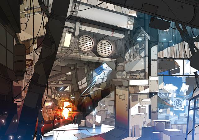 别样的风景投稿作品_P站画师六番作品分享