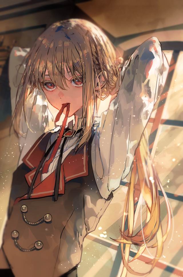 每一张神仙颜值_P站画师めめっぽ作品分享