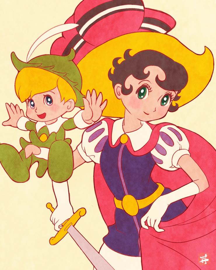 nostalgia, 昭和复古风, 骑士公主, 女孩子