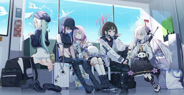 碧蓝档案, 槌永日和, 锭前纱织, 秤亚津子, 戒野美咲, Shirasu Azusa, Arius Squad, Blue Archive 10000+ users