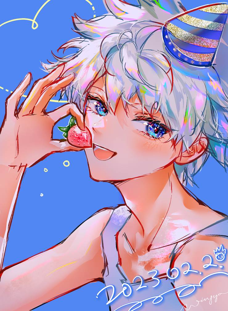 boy, hunter x hunter, Shota, Killua Zoldyck, killua, hxh, doodle