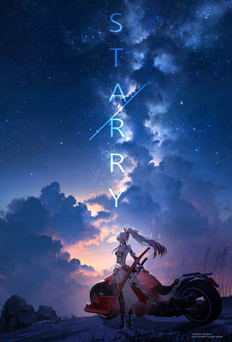 Punishing: Gray Raven, 云, 黄昏, Alpha, star, 风景, 场景, 战斗少女