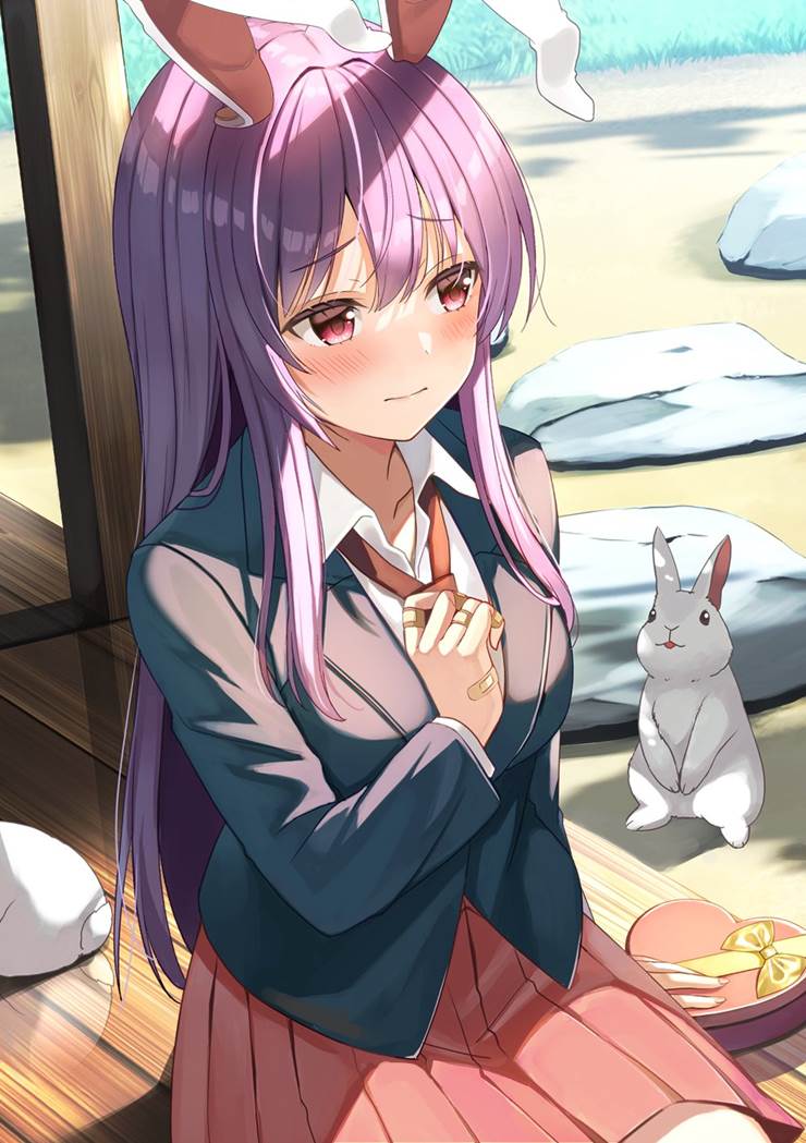 铃仙・优昙华院・因幡, 东方Project, 东方情人节, Touhou Project 3000+ bookmarks