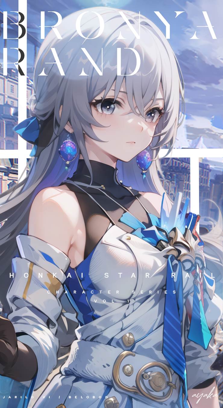 Honkai: Star Rail, Honkai: Star Rail, 布洛妮娅·扎伊切克, Bronya Zaychik, 崩坏3, 崩坏3rd, 插画, magazine, 银发, 崩坏学园100收藏