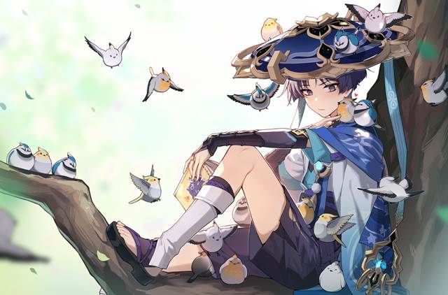 超多的原神散兵同人_P站画师黑狼_ID13884882