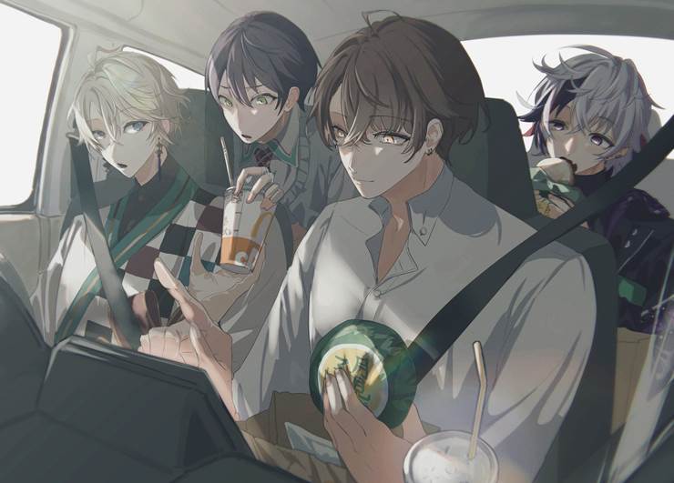 彩虹社, 加贺美隼人, 剑持刀也, Minato Fuwa, Kaida Haru, Virtual YouTuber 1000+ bookmarks