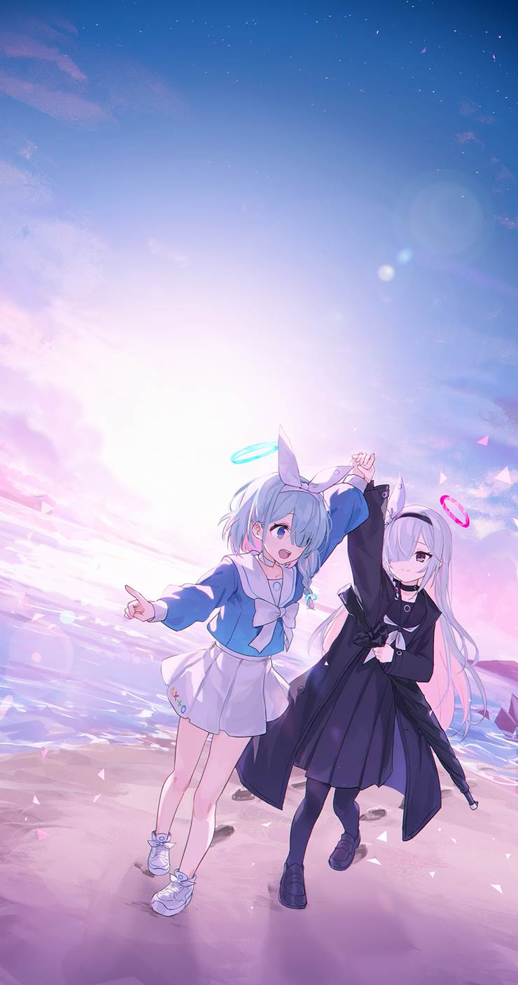 碧蓝档案, Alona (Blue Archive), Plana (Blue Archive), 阿洛娜×普拉娜, Blue Archive 10000+ users