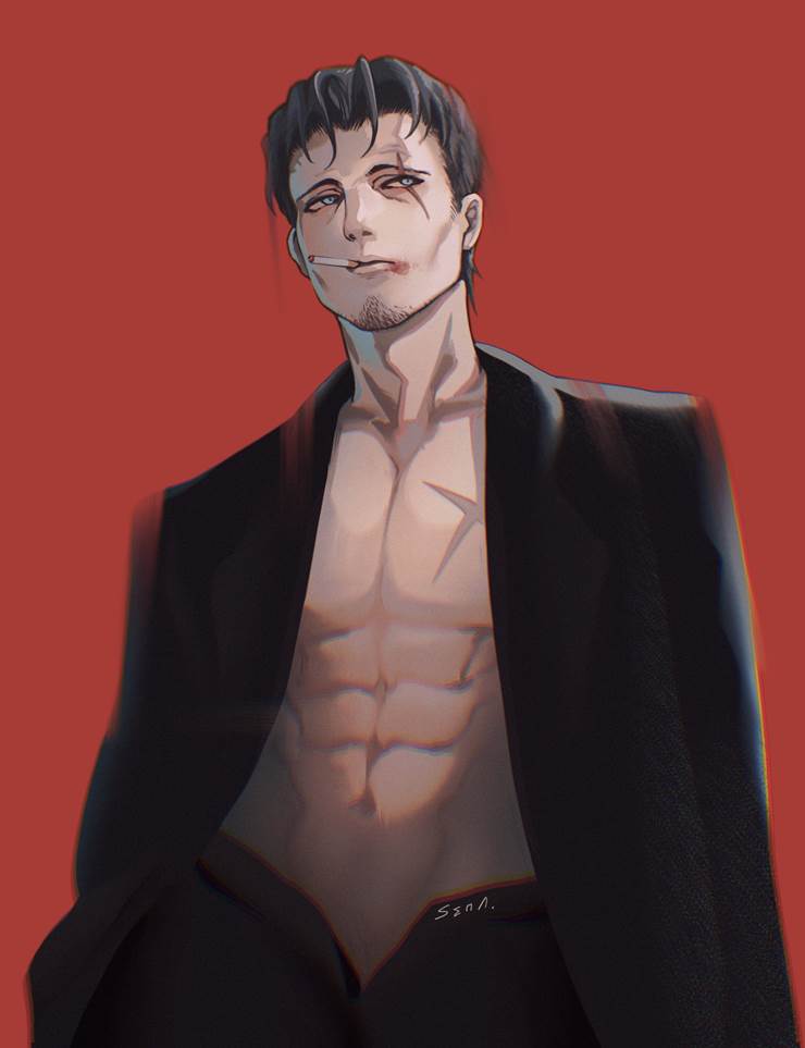 属实很优雅的画风_P站画师SENAMASHIRO_ID69693328