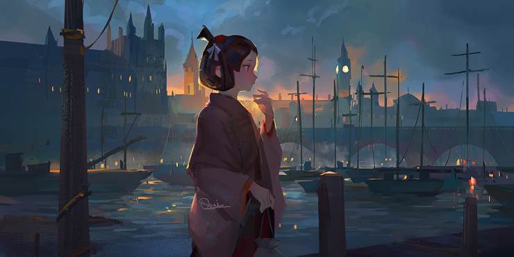 画面感很强的作品_P站画师コシック / qosic_ID13447132
