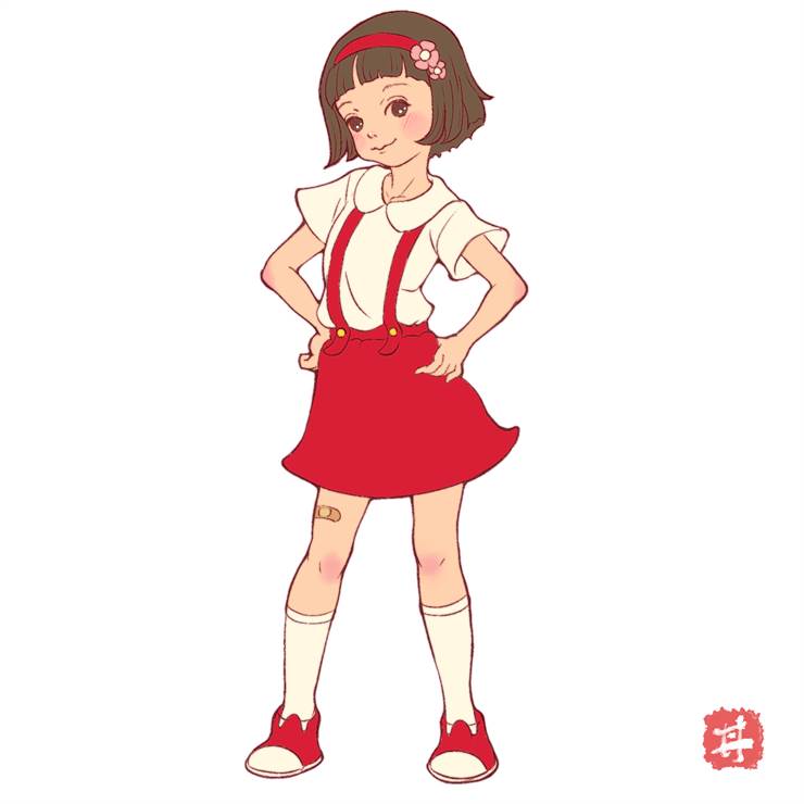 girl, nostalgia, bob cut, Blunt bangs