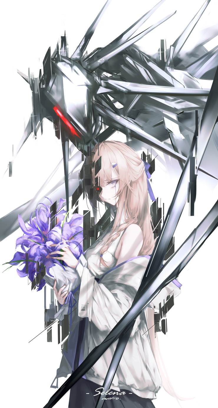 Punishing: Gray Raven Fanart, 战双帕弥什, Punishing: Gray Raven, Selena, 插画, doujin, 女孩子