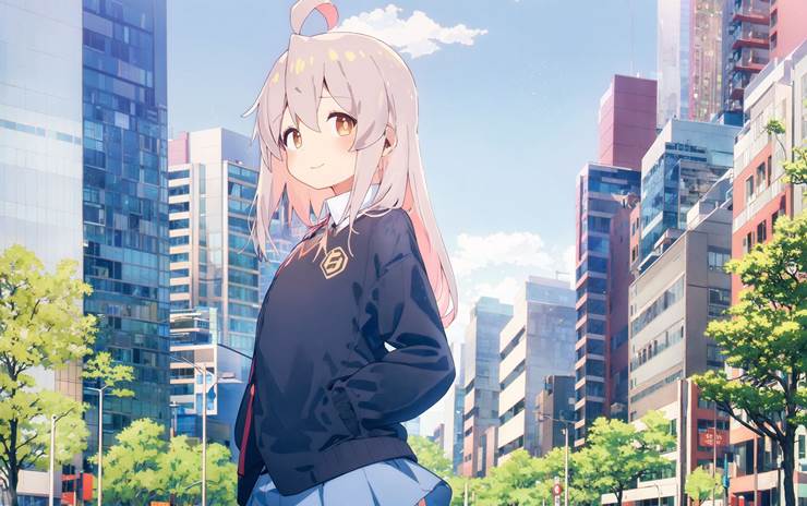 别当欧尼酱了, ai绘图, Onimai: I'm Now Your Sister!, 绪山真寻, 风景, uniform, 萝莉