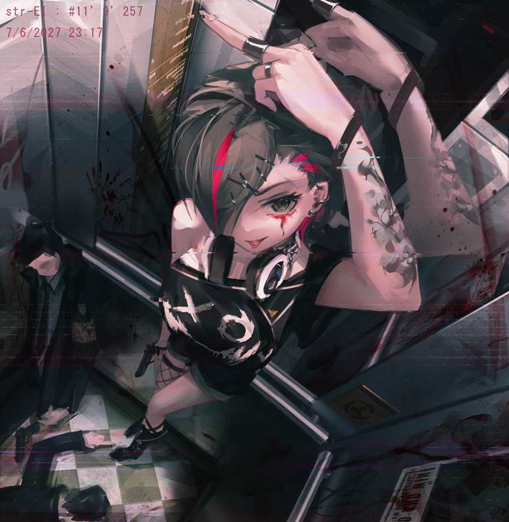 非常有故事氛围感的绘画呢，Pixiv人气插画师InNocent青-ID:8802720