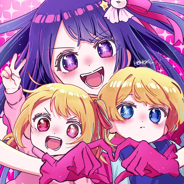 Ruby Hoshino, 二次创作, 插画, 我推的孩子, 星野家（我推的孩子）, Oshi no Ko 1000+ bookmarks