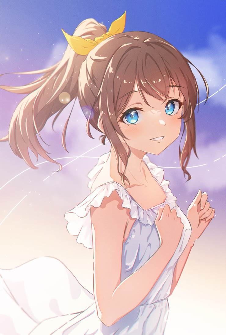 BanG Dream!, 山吹沙绫, BanG Dream! 500+ bookmarks, white dress