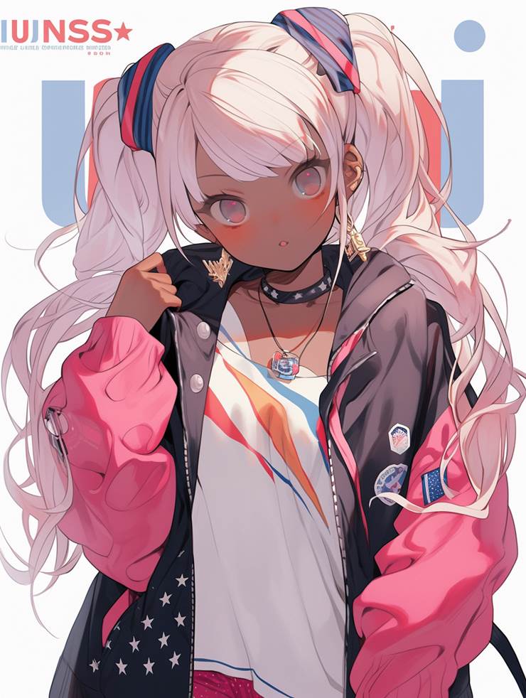 女孩子, 褐色皮肤, 黑皮少女