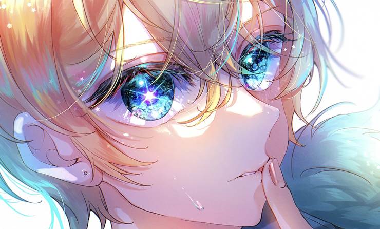 idol, 金发碧眼, Aquamarine Hoshino, jewel, 我推的孩子, 我推的孩子500收藏