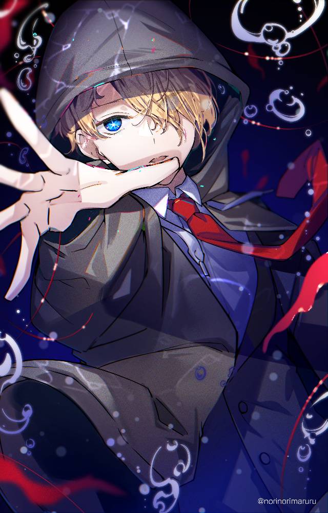 我推的孩子, Aquamarine Hoshino, Oshi no Ko 1000+ bookmarks, one eye covered, 连帽衫