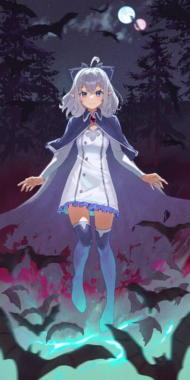 小女孩,芙罗拉,蝙蝠,魔术师,魔法师图片