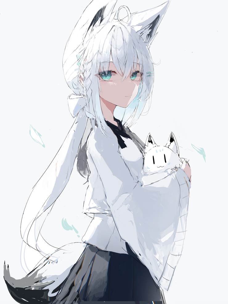 Hololive, 虚拟youtuber, 白上吹雪同人, 虚拟YouTuber 500收藏, 白上吹雪