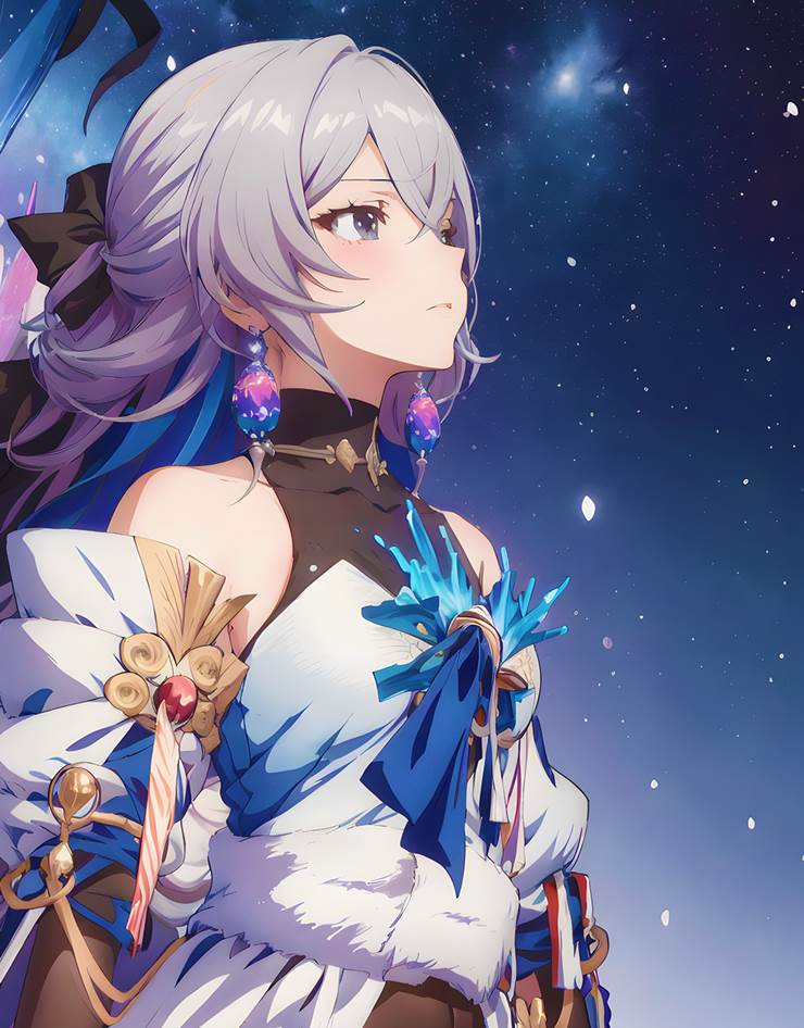 崩坏：星穹铁道, Honkai: Star Rail, Honkai: Star Rail, 布洛妮娅·兰德, Bronya Zaychik, 银发, 女孩子