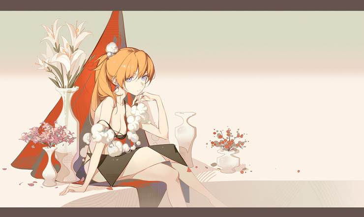 Asuka, character visual, creation, neon genesis evangelion, Shikinami Asuka Langley, neon genesis evangelion, wallpaper