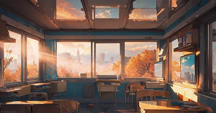 background, scenery, 风景, sky, 云, 夕阳