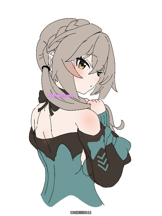 Qingque,小女孩,崩坏：星穹铁道,肩甲骨,青雀图片