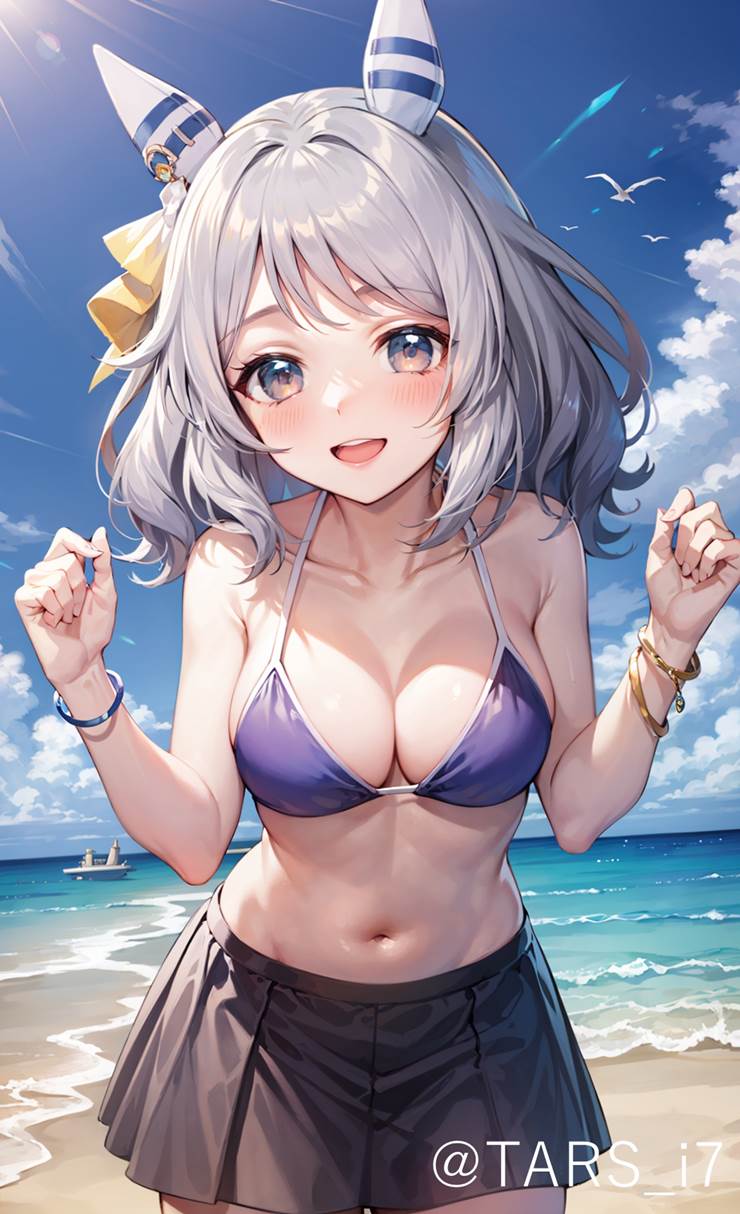 泳装, 马娘, 赛马娘Pretty Derby, 女孩子, 菱钻奇宝（赛马娘）