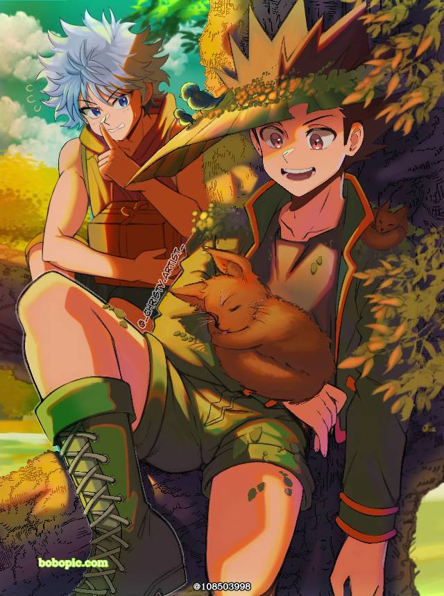 全职猎人, Killua/Gon, 小杰, 奇犽