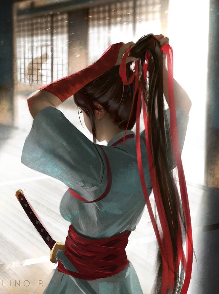 Execution插画师Linoir的山田浅卫门佐切插画图片 BoBoPic