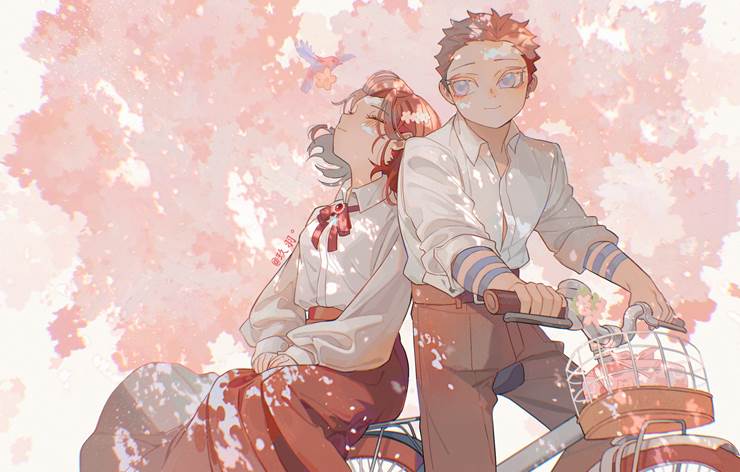 Hakuji/Koyuki, Hakuji, Koyuki, 猗窝座, 鬼灭之刃, Demon Slayer: Kimetsu no Yaiba 1000+ bookmarks