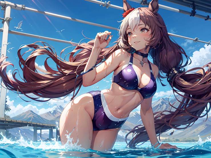 也文摄辉（赛马娘）, 赛马娘Pretty Derby, 马娘, 泳装