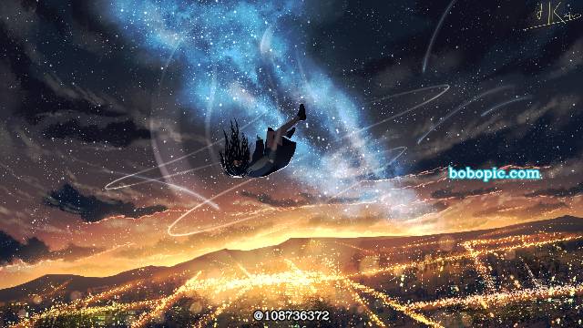 夜景,天空,幻想,星空,风景图片