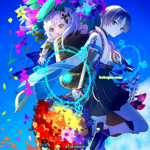 一张原神绘画图片
