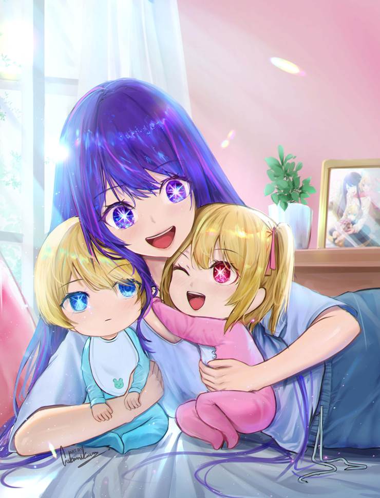 我推的孩子, Ruby Hoshino, idol, 星野家（我推的孩子）