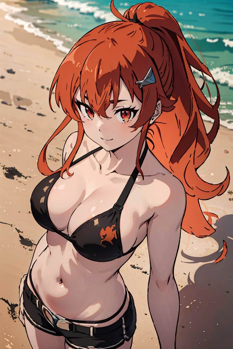 AI-Generated, Eris Boreas Greyrat, Mushoku Tensei, 艾莉丝·格雷拉特, 厄里斯, adult woman