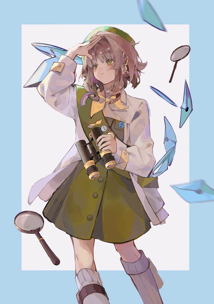 illustration, original works, 插画, Reverse:1999, 重返未来1999 100收藏