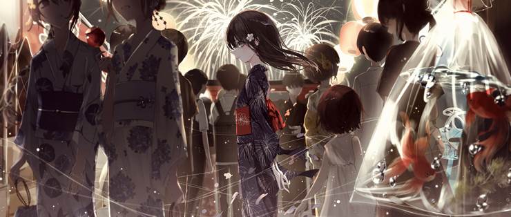 青春疼痛文学女主角的感觉_P站画师夏眠作品集精选_ID81852718