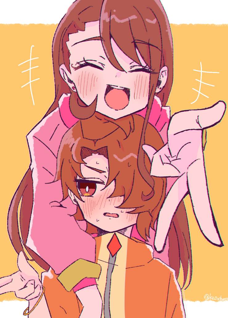 Soaring Sky! PreCure, precure, oneshota, Ageha Hijiri, Tsubasa Yuunagi, Ageha/Tsubasa, Tsubasa/Ageha, Spreading Sky! PreCure