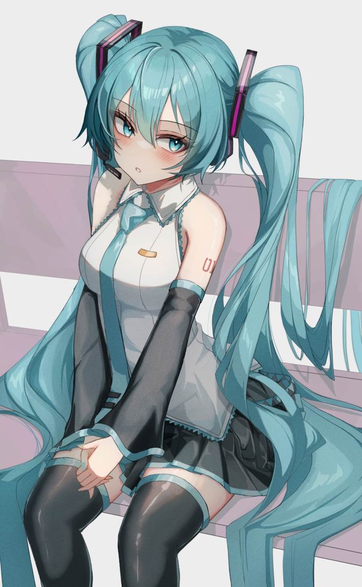 双马尾,初音未来图片