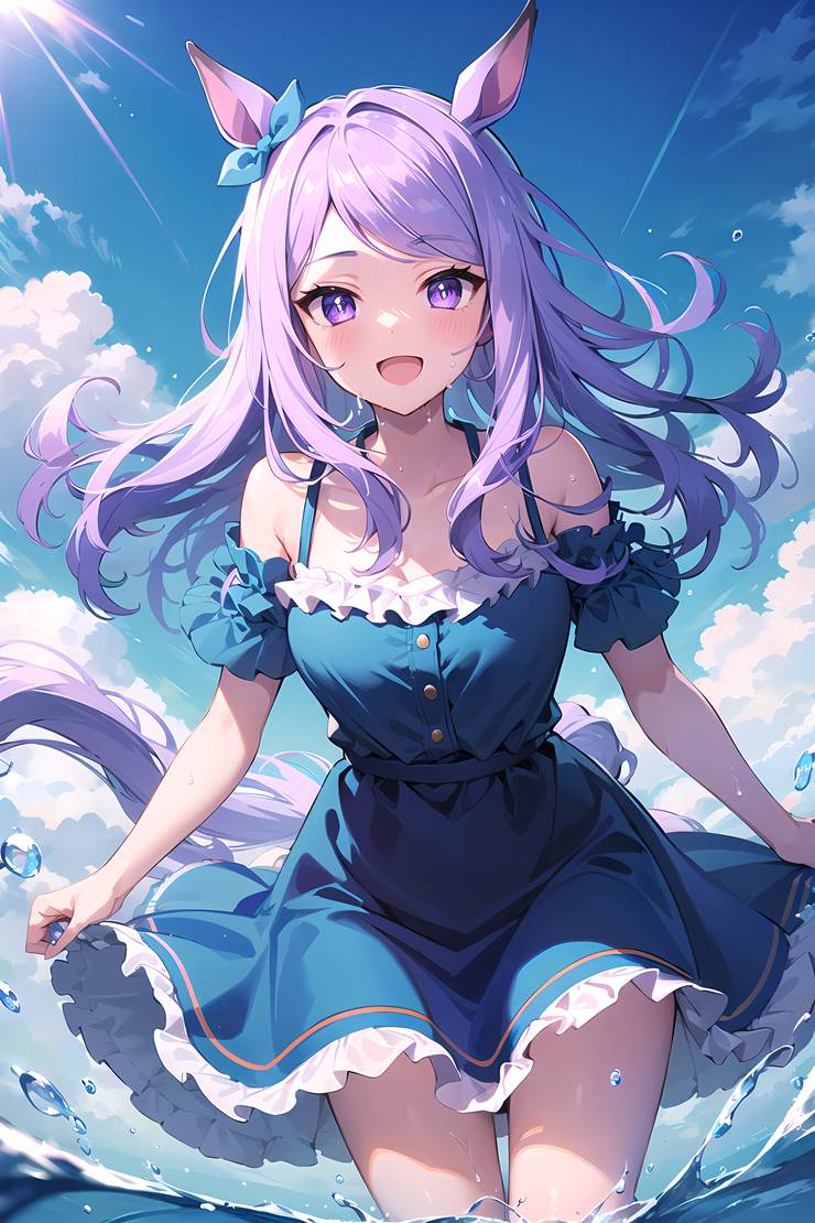 ai绘图, 马娘, 赛马娘Pretty Derby, 目白麦昆（赛马娘）