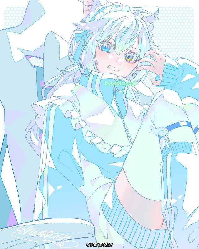 一张百合,猫娘症候群绘画图片