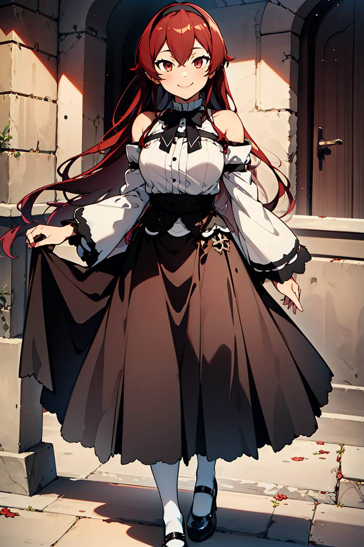 AI-Generated, Mushoku Tensei, Eris Boreas Greyrat, 艾莉丝·格雷拉特, 厄里斯, 女孩子