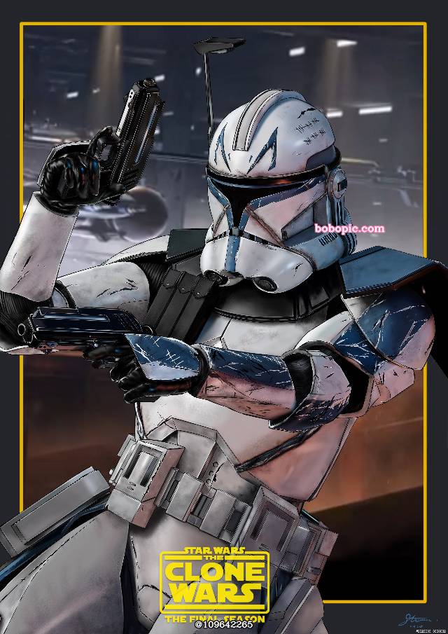 一张克隆军队,STARWARS,星球大战绘画图片