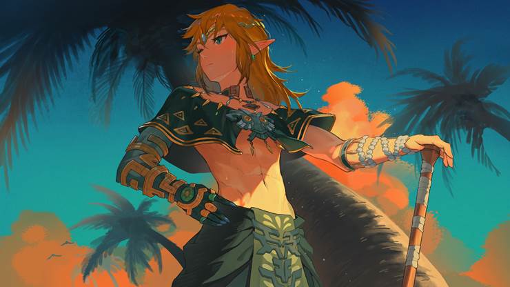 The Legend of Zelda|插画师J17_eggs的塞尔达传说插画图片