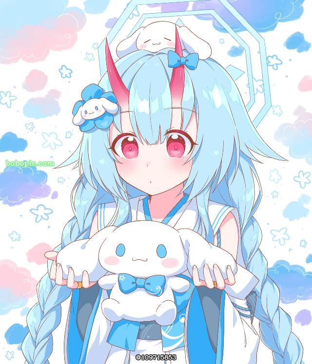 肉桂|插画师カオリング的和乐知世插画图片